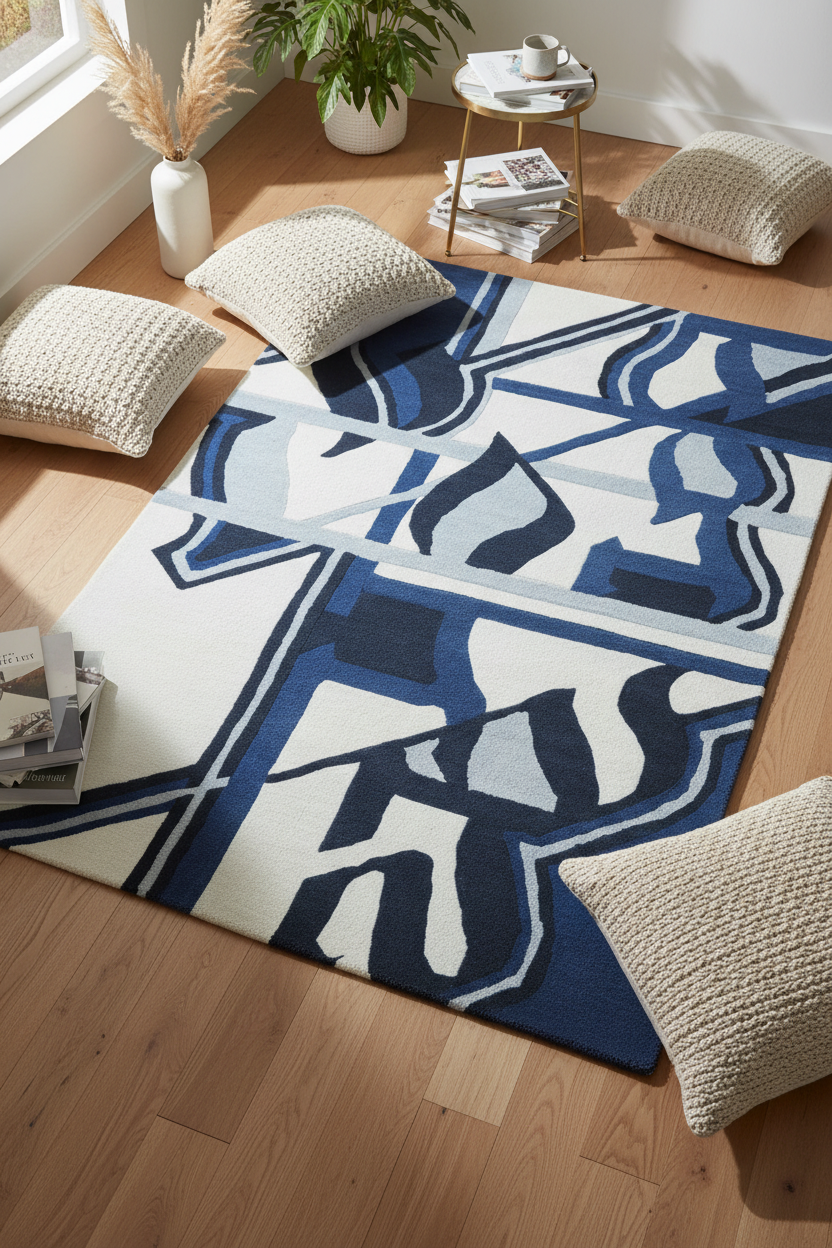 Yad Bhavam tad Bhavati Rugs