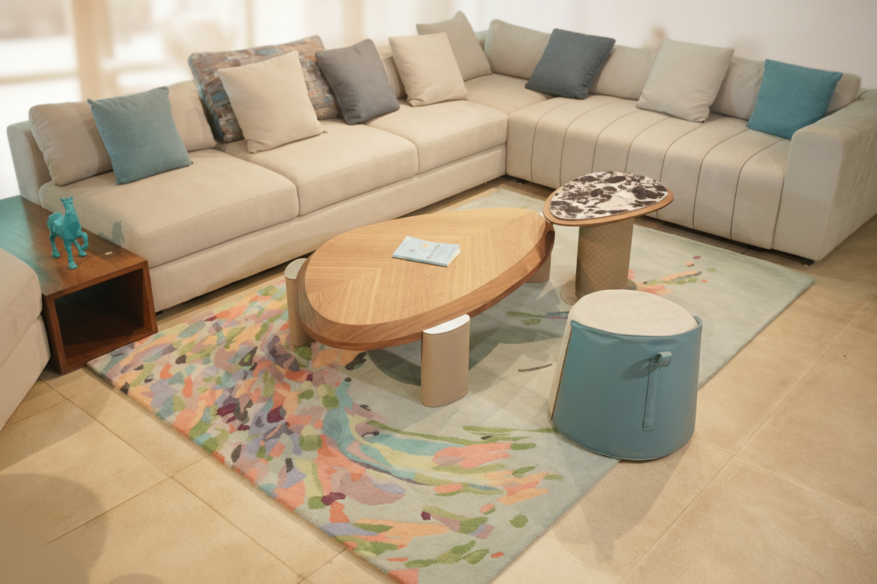 Splash Rectangle Rugs